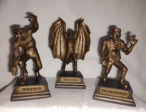 Dept 56 SV Halloween GV Accessory 'Monster Park Statues' 2004-6 53166 - Picture 1 of 8