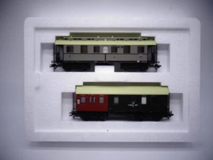 Märklin HO 43048 Personenwagen-Set "Langenschwalbacher" in OVP ---unbespielt--- - Imagen 1 de 2