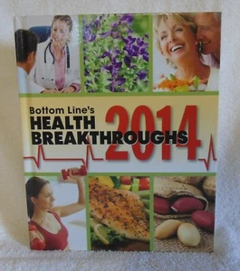 Bottom Line's Health Breakthroughs Book 2014 EUC  - Imagen 1 de 4