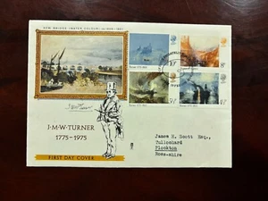 United Kingdom 1975 - 200 Years Turner FDC stamps Philatelic Bureau Edinburgh - Picture 1 of 1