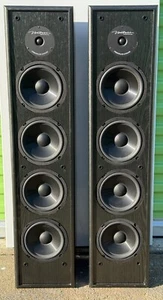 BIC America Venturi DV64 2 Way Tower Speaker Black (PAIR) - Picture 1 of 12