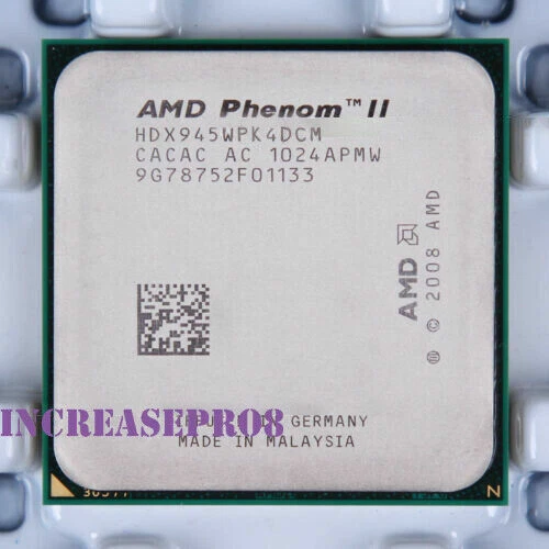 AMD Phenom II X4 960T X4 945 X4 925 Socket AM3 Processor CPU - Photo 1/1