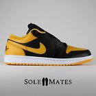 Nike Air Jordan 1 Low 'Yellow Ochre Black' 553558-072 Men's Size 10 Shoes