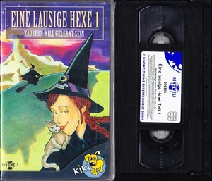 VHS Eine lausige Hexe 1 - Zaubern will gelernt sein - Kinowelt - RAR!! Videotape - Picture 1 of 2