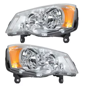 LABLT Headlights For 11-19 Dodge Grand Caravan 08-16 Chrysler Town&Country Pair - Picture 1 of 8