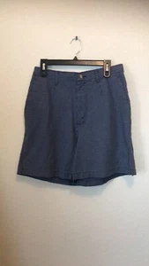Riders Casuals blau karierte Damenshorts Größe 14M - Bild 1 von 4