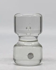 Vintage Mid Century Italienische Kunst Glas Gefangen Blase Briefbeschwerer - Bild 1 von 4