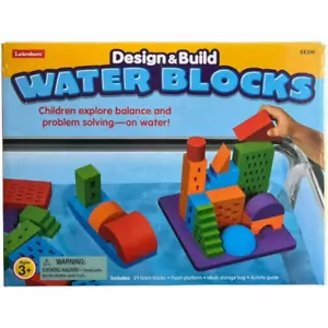 Lakeshore Design & Building Water Blocks – STEM Building Set for Kids, - Picture 1 of 1