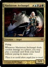 Conflux Maelstrom Archangel x1 Light Play, English Magic Mtg M:tG