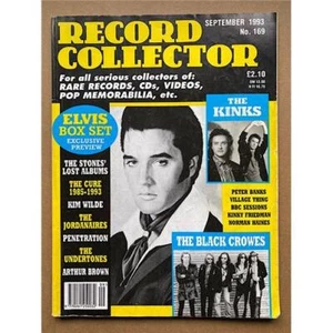 ELVIS PRESLEY RECORD COLLECTOR #169 MAGAZINE SEPTEMBER 1993 ELVIS PRESLEY COVER - Picture 1 of 1