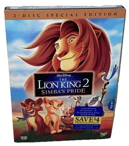 Rare Walt Disney The Lion King 2 Simbas Pride 2 Disc Special Edition DVD - Picture 1 of 12