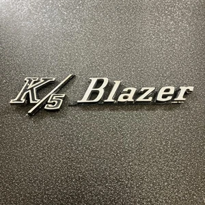 Chevrolet Chevy Blazer 1969-72 guardabarros emblema lateral K/5 Blazer - Imagen 1 de 13