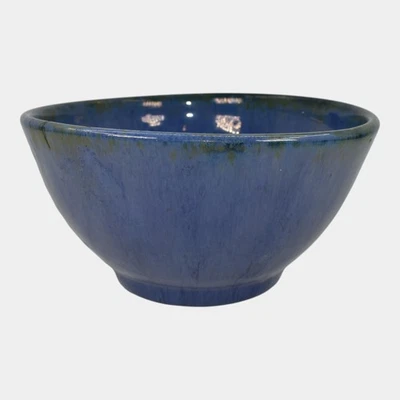 Fulper Arts And Crafts Pottery Blue Glaze Ceramic Bowl 45 - Image 1 of 4