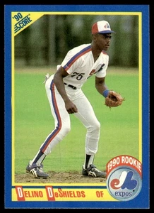 1990 Score Delino DeShields Rookie Montreal Expos #645 - Picture 1 of 2