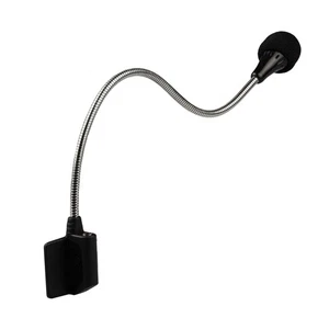 Black Gooseneck Microphone For Arturia Microfreak Flexible Positioning - Picture 1 of 3