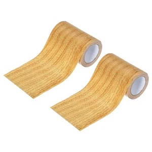 Wood Grain Repair Tapes - Self-Adhesive Realistic 4"X30" Size- Natural Oak - Picture 1 of 5