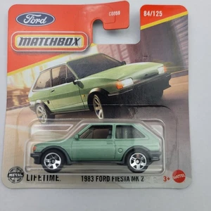 Matchbox 1983 Ford Fiesta MK 2 Green 84/125 - Picture 1 of 2
