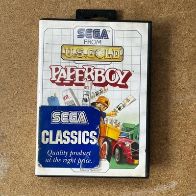 Paperboy by U.S. Gold - Paper Boy *Sega Master System Game* FREE Next Day Post - Image 1 of 4