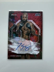 Autógrafo Topps Finest UFC 2024 #FA-BGN - verde Bobby - refractor brillante rojo - Imagen 1 de 2