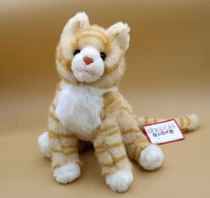 Douglas Cuddle Toy Peaches #289 Orange Tiger Cat Retired Rare with Tags - Picture 1 of 5