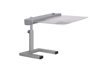 Table Top Full Page Magnifier LED Desk Lamp, Silver - Ideal for Reading, Hobb... - Image 1 of 4