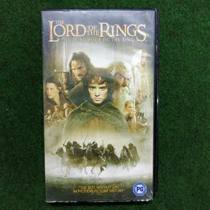 The Lord of The Rings The Fellowship of The Ring VHS Video Tape Rare Retro Movie - Picture 1 of 5