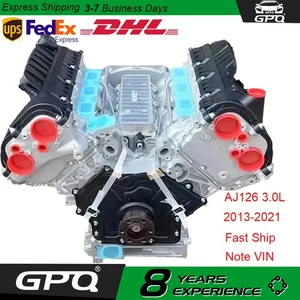 Long Engine Block Assy For 13-21 Land Rover Discovery 306PS Jaguar AJ126 3.0L V6 - Picture 1 of 9