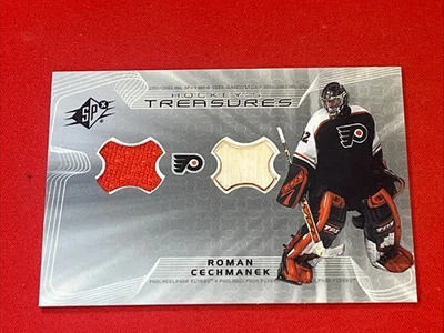 2001-02 SPx Hockey Treasures #HT-RC Roman Cechmanek - Image 1 of 2