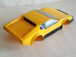 1/12 Scale Yellow DeTOMASO PANTERA Lexan Shell for R/C Remote Control Car - Picture 1 of 6