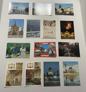 Postcard Lot Denmark Travel Souvenirs Cruise Song Of Norway Unused - Picture 1 of 3