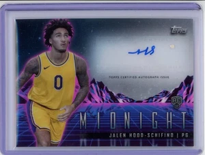 2024-25 Topps Midnight Jalen Hood-Schifino Rookie Auto #RHS-JHS - Bild 1 von 2