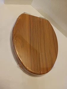 Angel Shield Impiallacciatura Legno Naturale, Sedile WC Allungato, Cerniere Metallo - Foto 1 di 5