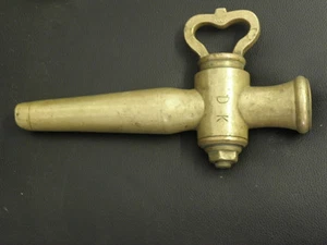 antiker FASSZAPFEN alter Wein französischer Zapfhahn Sieb Wasserhahn antik Bronze Retro - Bild 1 von 5