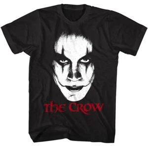 The Crow Eric Draven Face Herren T-Shirt Horrorfilm Brandon Lee Letzter Film - Bild 1 von 4