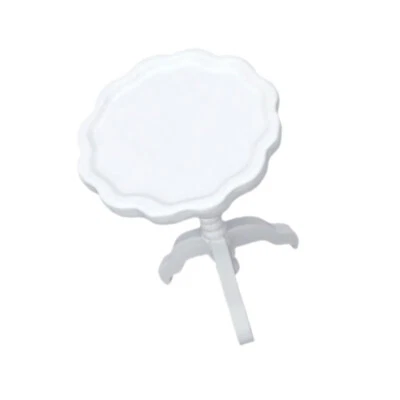 Round Coffee Table Small Round Side Table White Round Side Table - Image 1 of 4