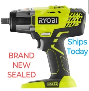 NEW * RYOBI 18 VOLT CORDLESS 3 SPEED 1/2 in. IMPACT WRENCH (BARE TOOL-ONLY) P261 - Picture 1 of 10