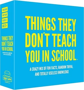 Things They Don't Teach you in School Trivia Game - Hygge Games Factory Sealed - Picture 1 of 3