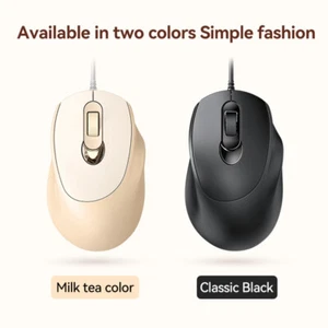 V2 Wired Mouse For Business Office Simple Universal Macaron Gaming Mouse - Afbeelding 1 van 13