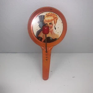 1930's - 40's Art Deco Tin Pan Clapper Noise Maker for the New Year - Picture 1 of 10