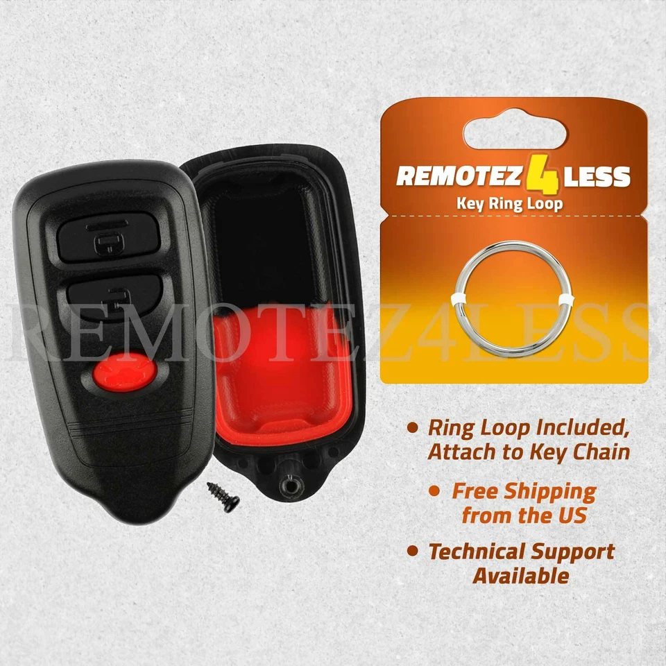 Remote for 1998 1999 2000 2001 2002 2003 2004 Isuzu Rodeo Shell Case Foto 1 de 4