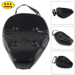 PU Leather Black Front Driver Seat Cushion Pad For Honda Rebel CMX250 1986-2012 - Picture 1 of 12