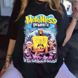 Camiseta Motionless In White Bob Esponja Motionless In White MIW 2022 PD342 - Imagen 1 de 4