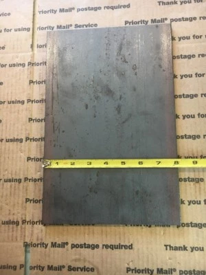 Сварочные опоры 1/4 x 8 со стальным плоским стержнем длиной 12 дюймов - Изображение 1 из 4