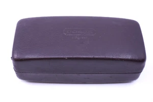 Coach Dark Brown Hard Rectangular Clamshell Eyeglass/Sunglasses Case - Picture 1 of 4