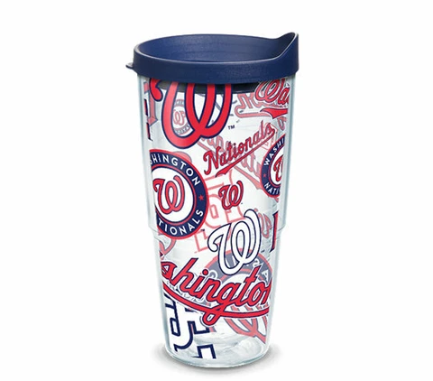 Washington Nationals Tervis Travel Mug Tumbler 24 ounce Cover