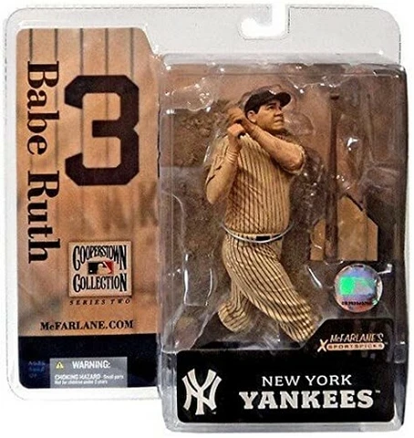 Babe Ruth New York Yankees McFarlane Chase Variant Figure Cooperstown Collection Cover