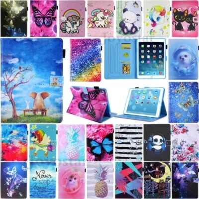 For iPad 8th 7th 6th 5th Generation Magnetic Flip Stand Leather Case Smart Cover - Image 1 of 4