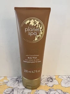 New Avon Planet Spa PAMPERING CHOCOLATE with Cocoa Extract - Body Wash 6.7 fl oz - Picture 1 of 3