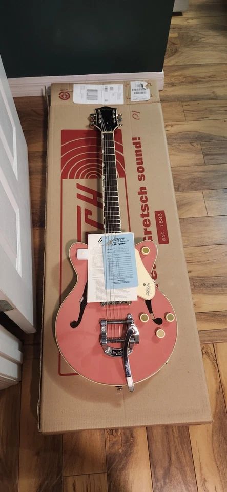 Guitarra Eléctrica Gretsch G2655T Streamliner Center Block Jr. Doble Corte con Bigsby Foto 1 de 4