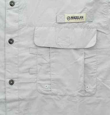 Magellan Men's Fish Gear Shirt Laguna Madre Relaxed Fit, Long Sleeve, Wicking - Image 1 of 4